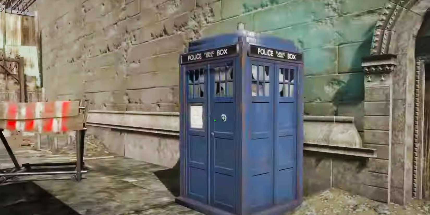 Fallout London Doctor Who Tardis Police Box