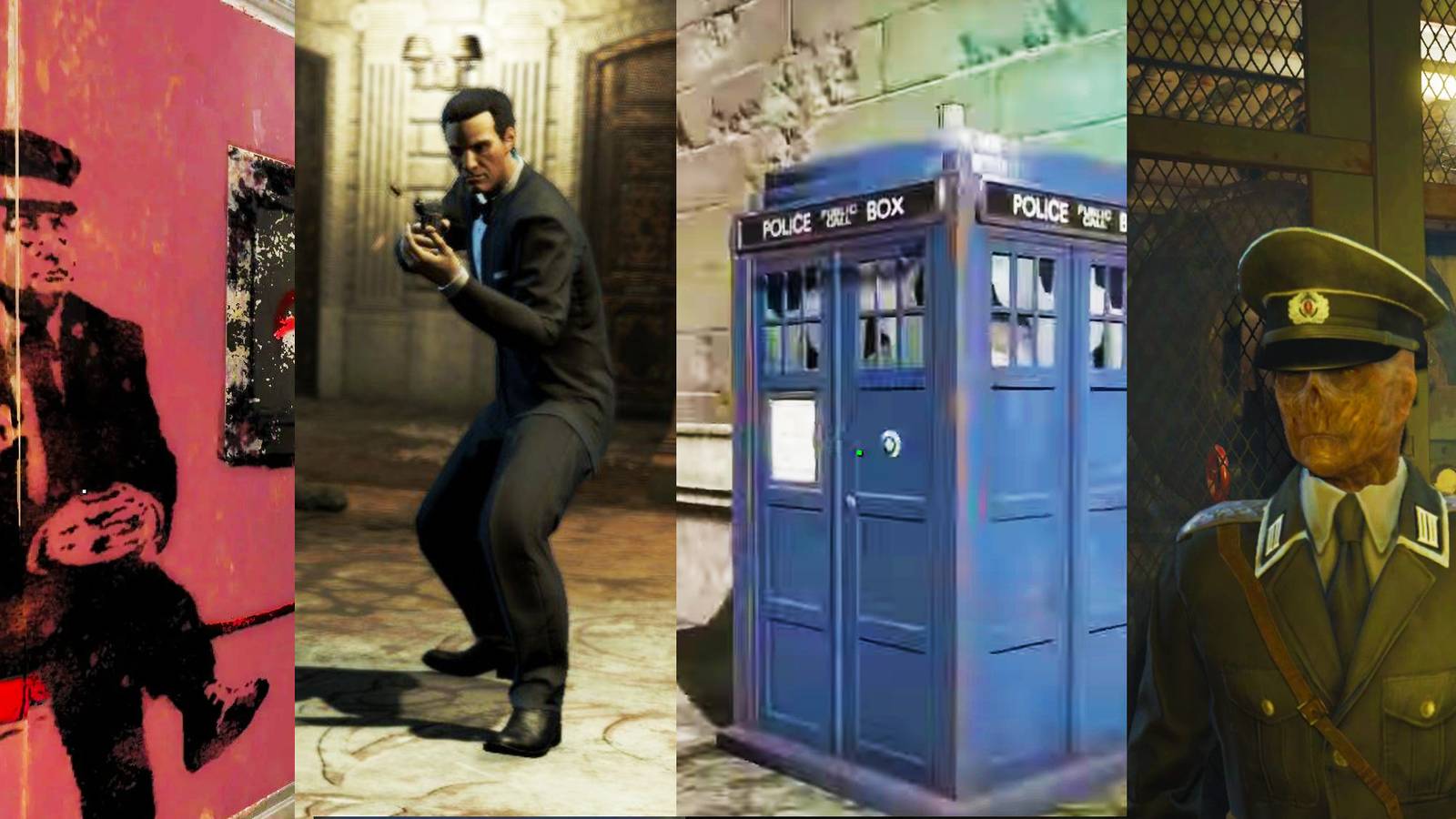 Fallout London Easter Eggs Banksy James Bond Doctor Who Nazi Ghouls