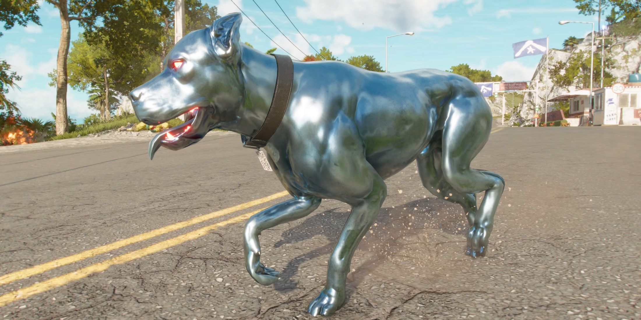 An image of K-9000 from Far Cry 6 