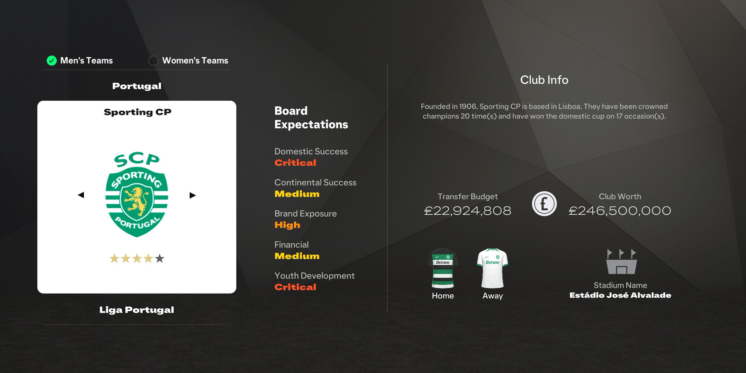 fc-25-career-mode-best-clubs-real-sporting-cp