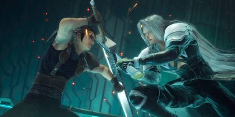 final fantasy 7 crisis core zack fair sephiroth