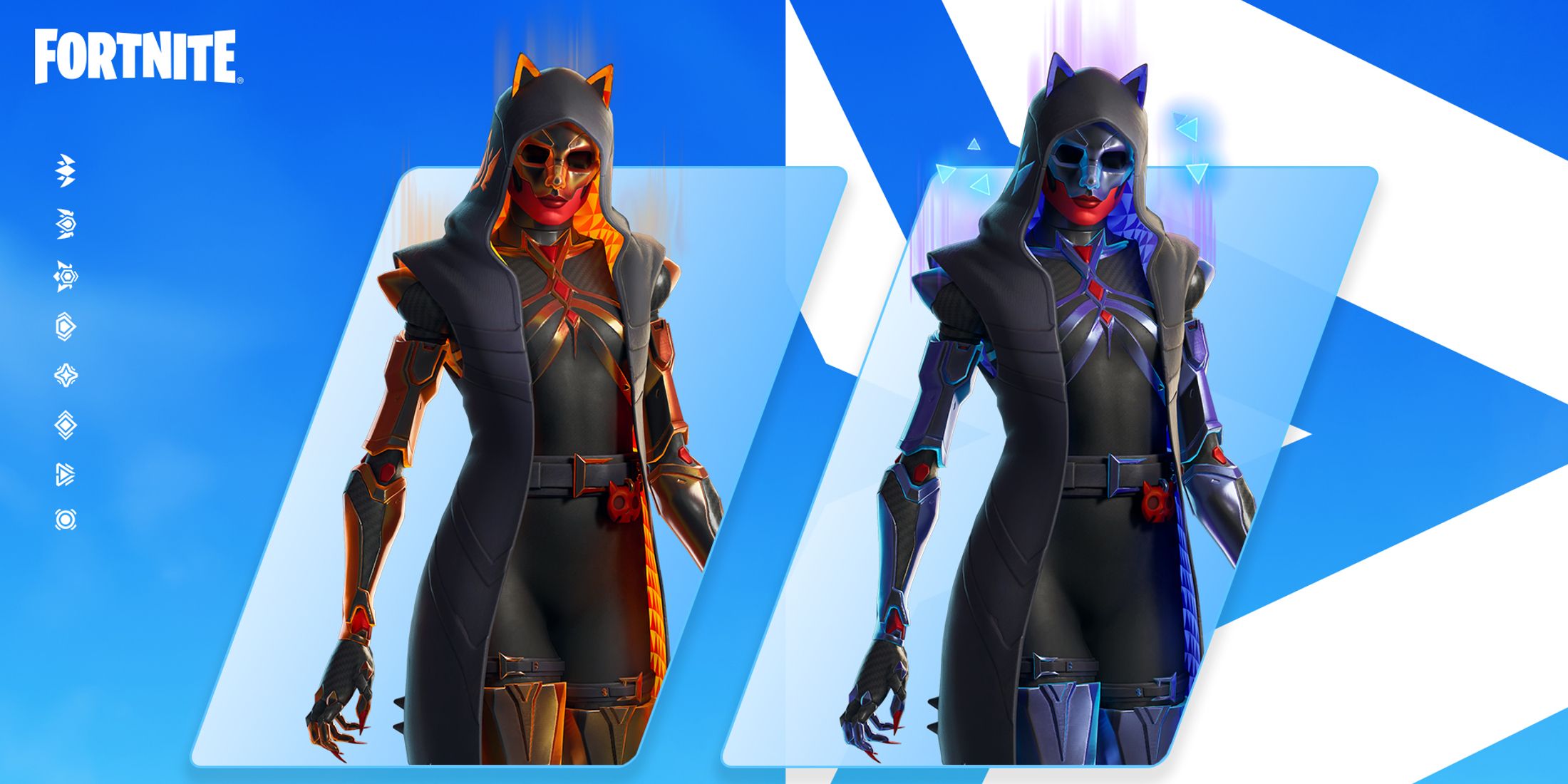 Image showcasing the Felina Skin ranked styles in Fortnite 