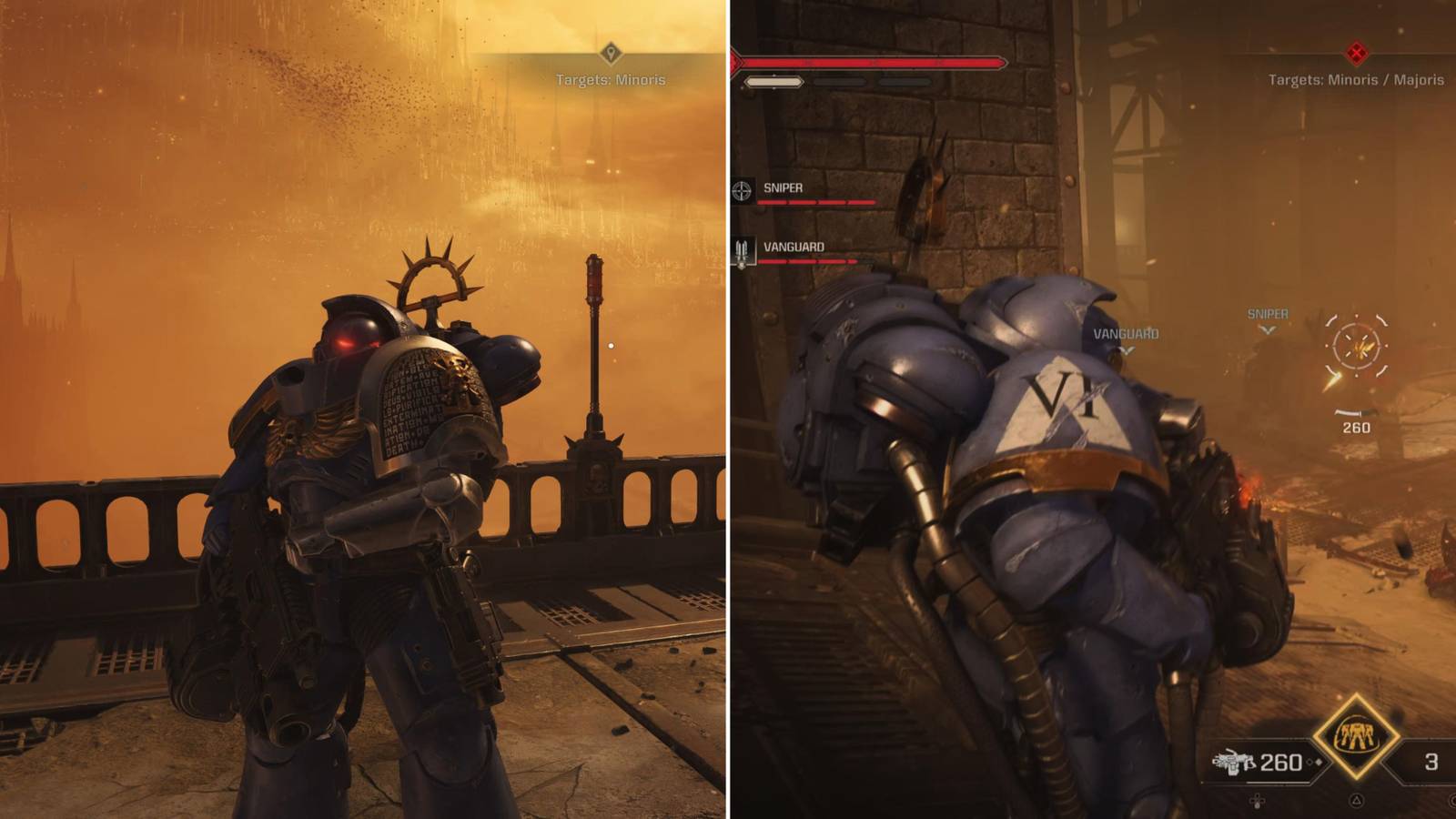 A Heavy Class With A Heavy Bolter & The Player Using Heavy Stance
