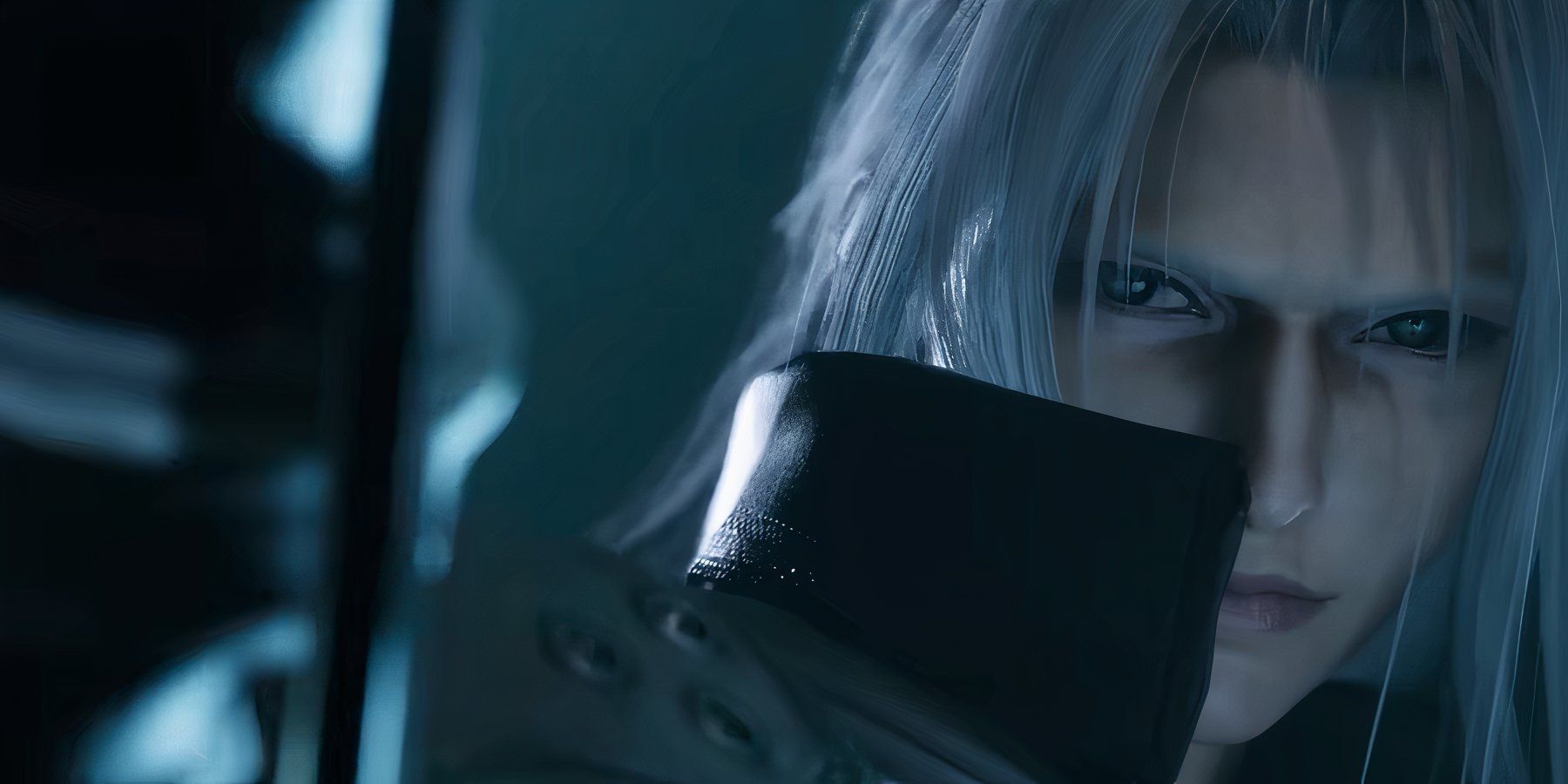 sephiroth staring at the camera