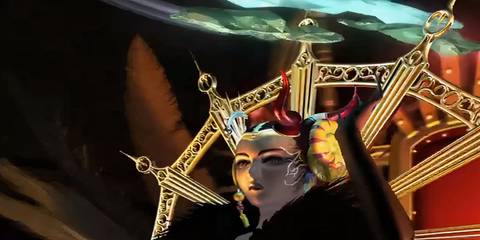 edea using an ice crystal spell