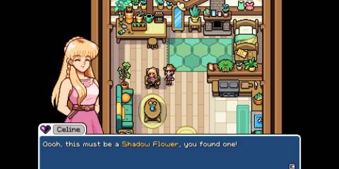 fields of mistria celine's request for shadow flower complete