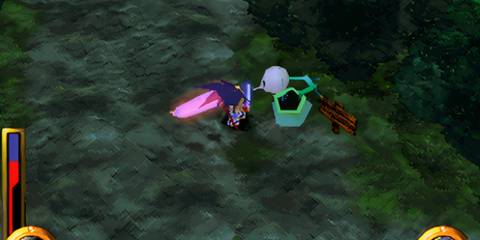 Fighting enemies in Brave Fencer Musashi