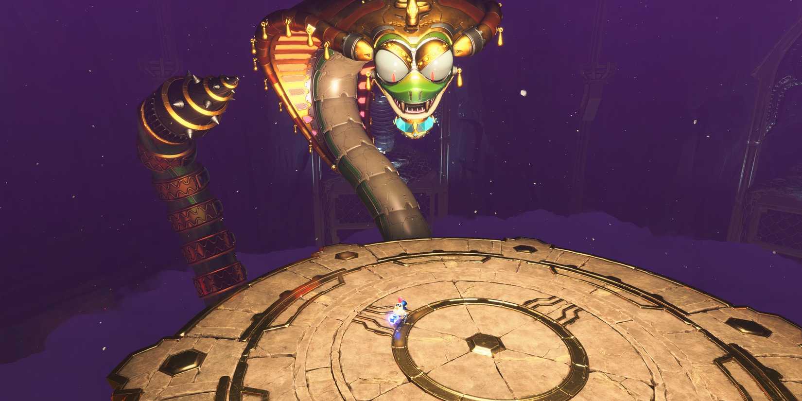 Fighting Lady Venomara in Astro Bot