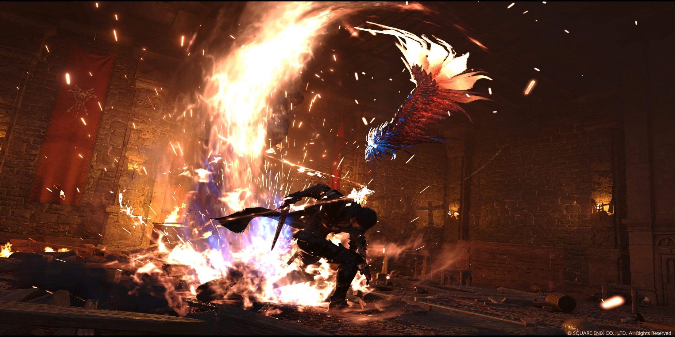 Final Fantasy 16 rising flames