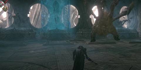 Final Fantasy 16 room with a chimera