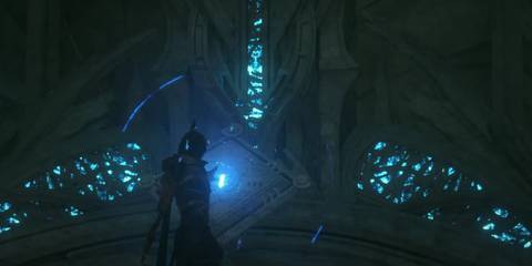 Final Fantasy 16 room with the glowing device