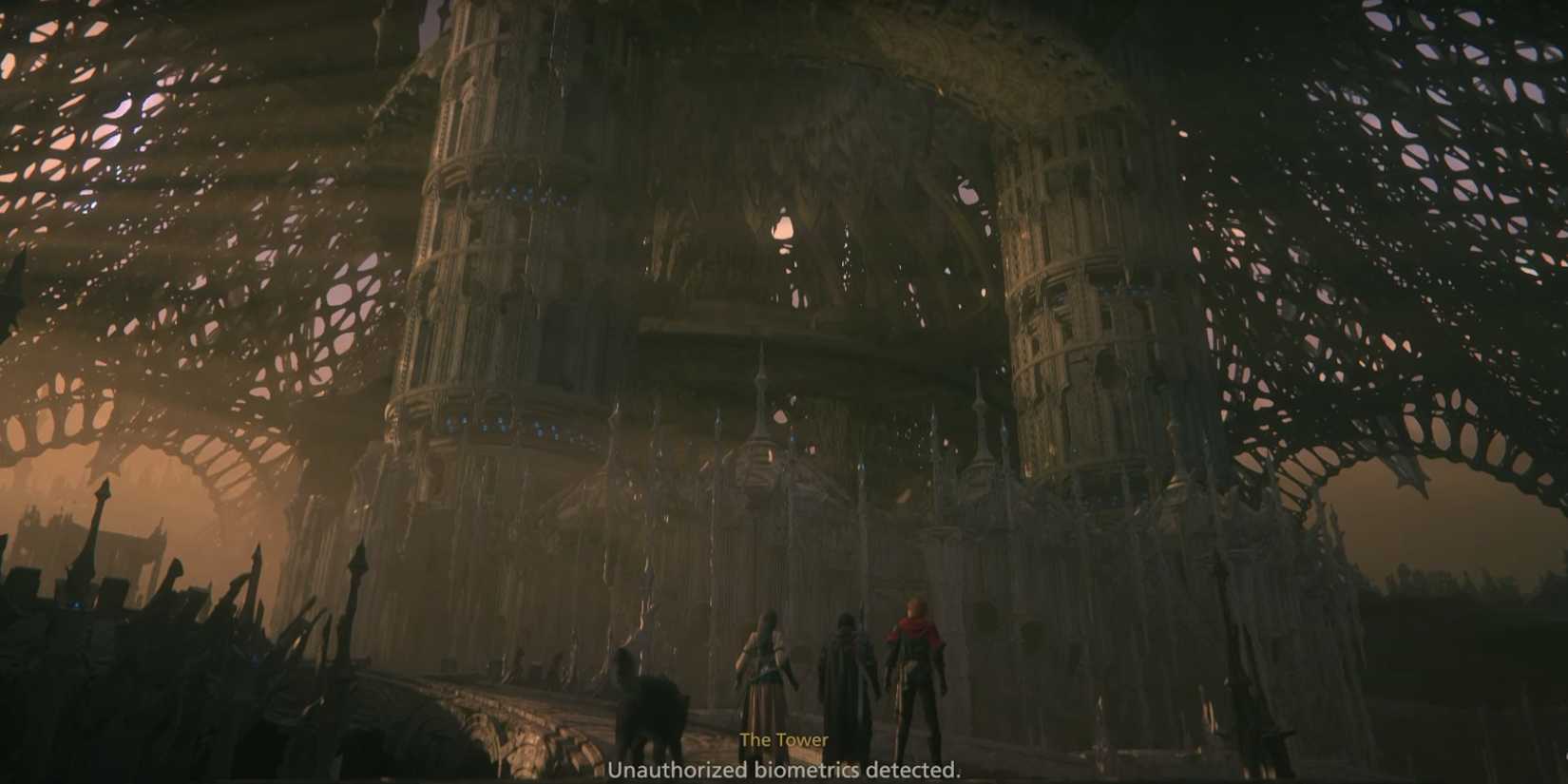 Final Fantasy 16 - The party arrives at the Sagespire