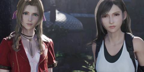 aerith and tifa staring at the camera