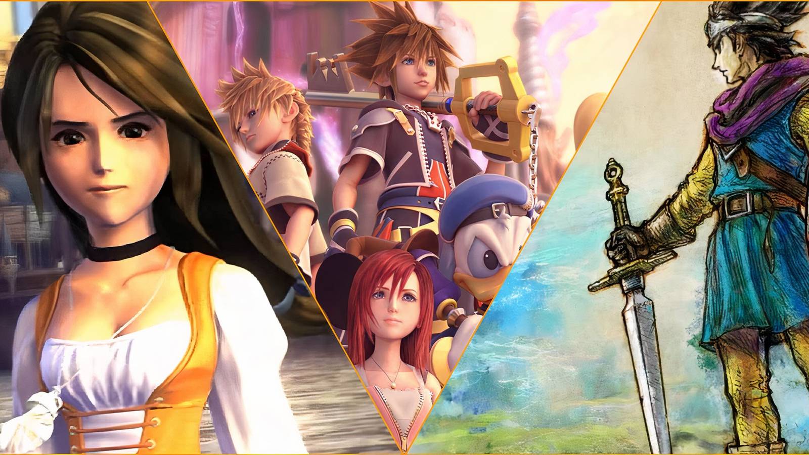 Final Fantasy IX Dagger, Kingdom Hearts, Dragon Quest 3