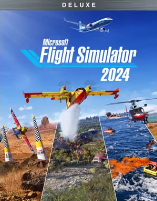 Flight Simulator 2024 Deluxe Box