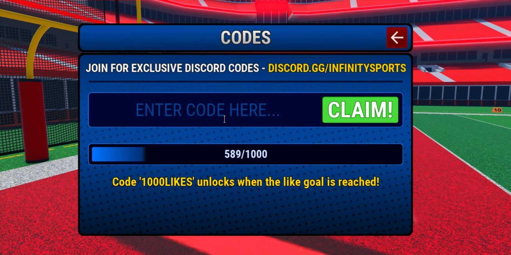 Roblox: Football Legends Codes