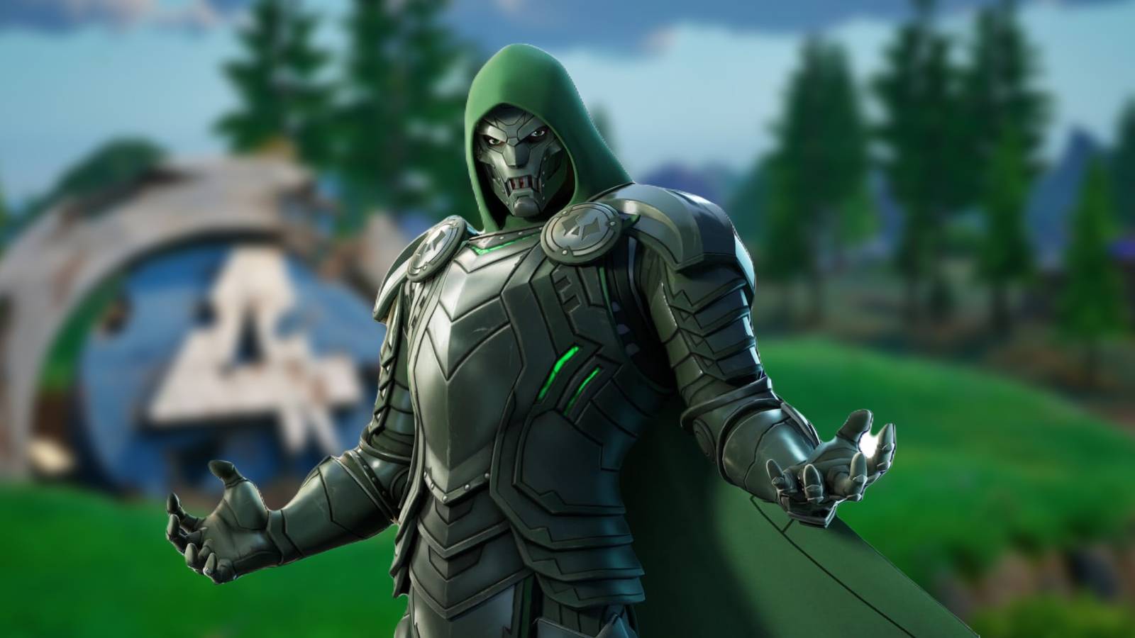 Fortnite Doctor Doom Destroyed Fantastic Four Baxter Building