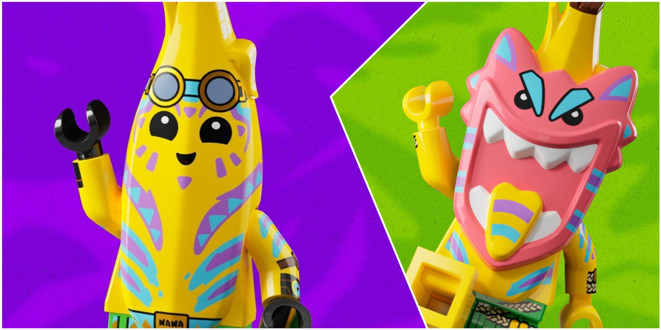 fortnite lego summer peely mask