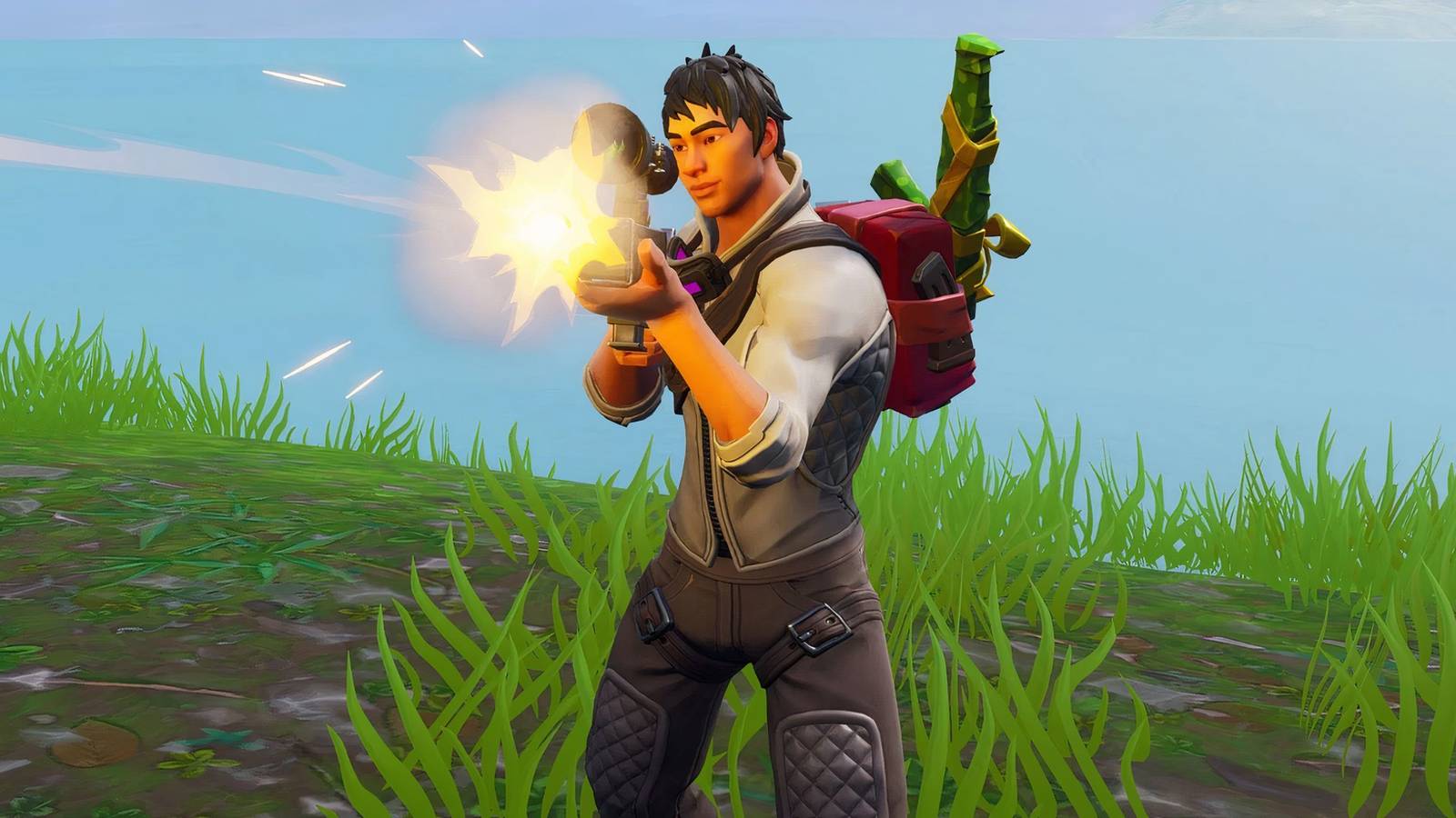fortnite character shooting