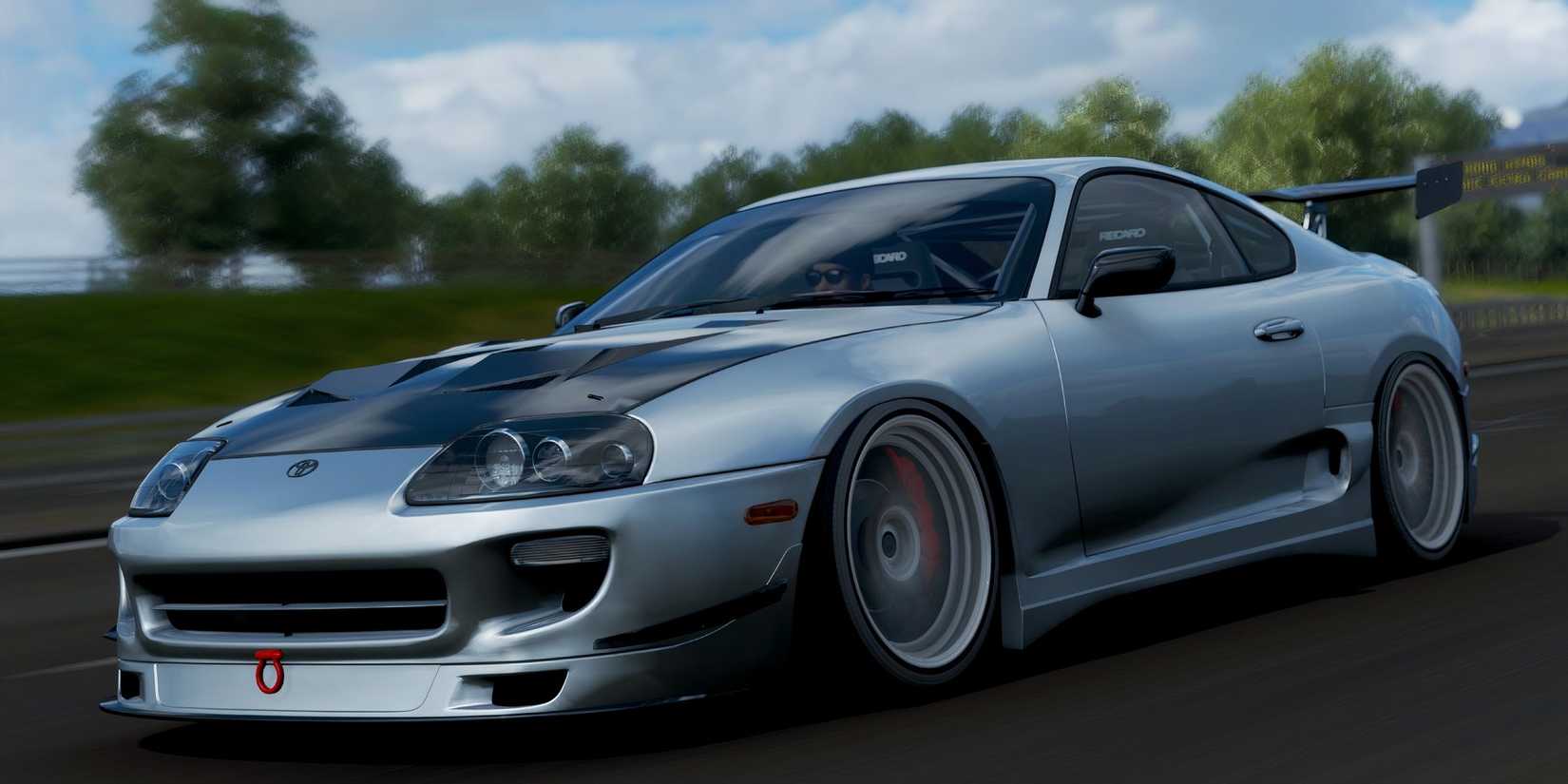 Forza Horizon 4 Toyota Supra RX up close