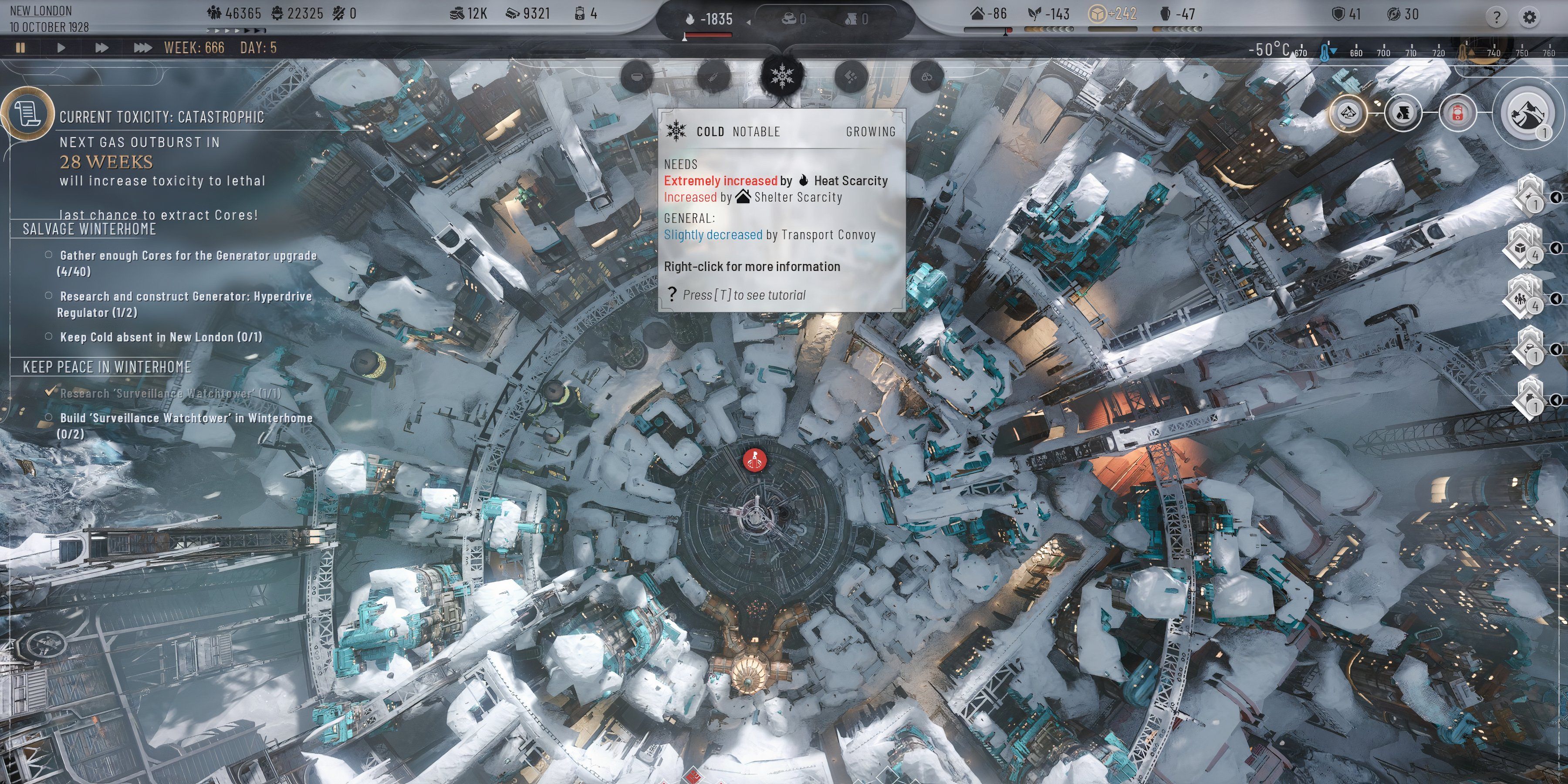 Frostpunk 2: How to Decrease Cold