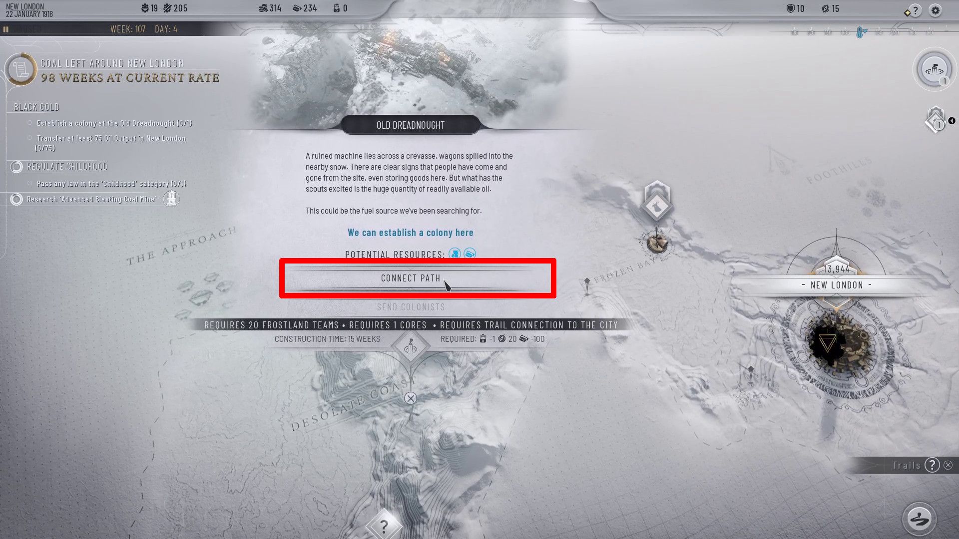 Frostpunk 2: How to Make Trails & Skyways