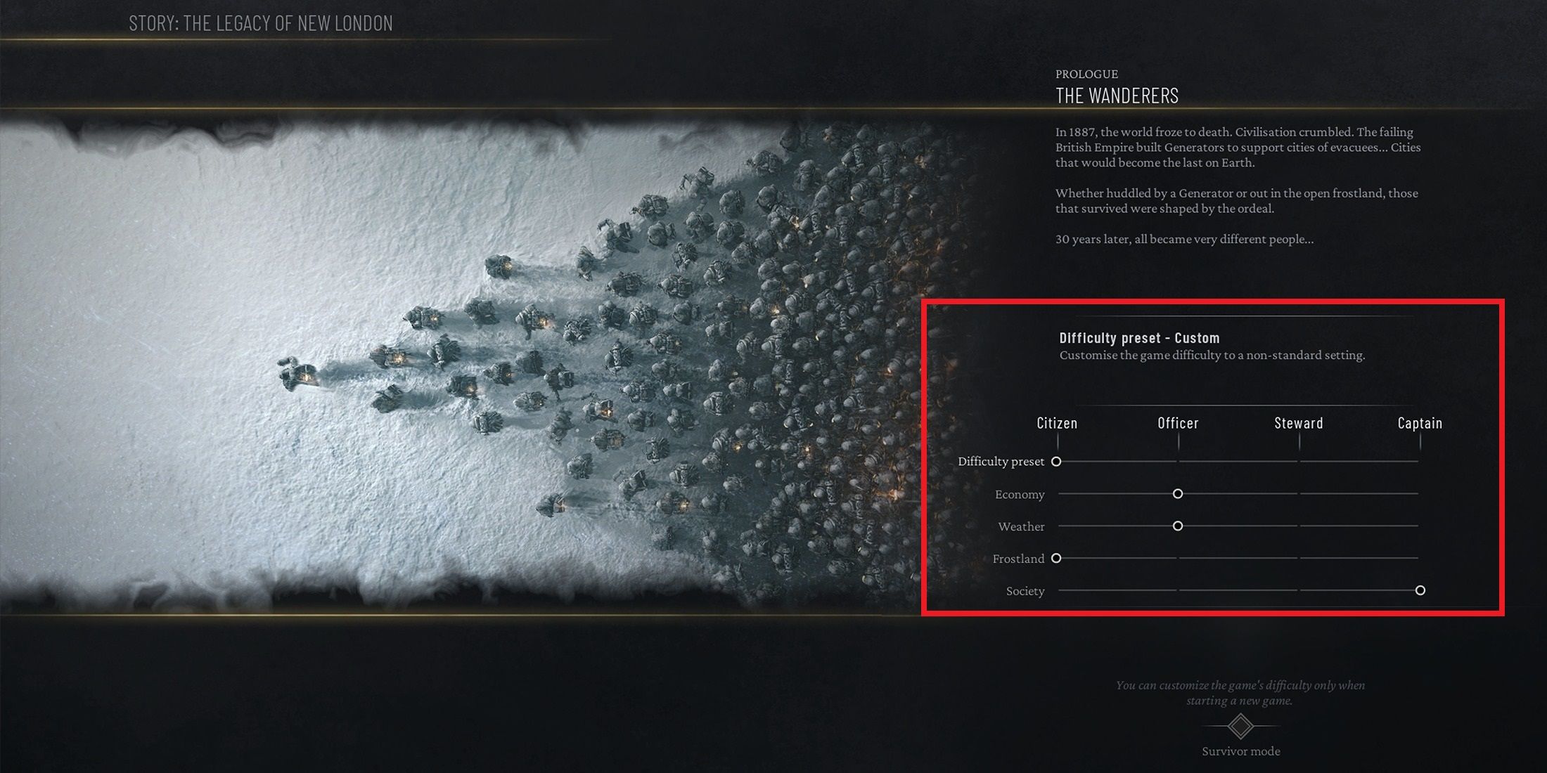 Frostpunk 2: All Difficulty Settings, Explained