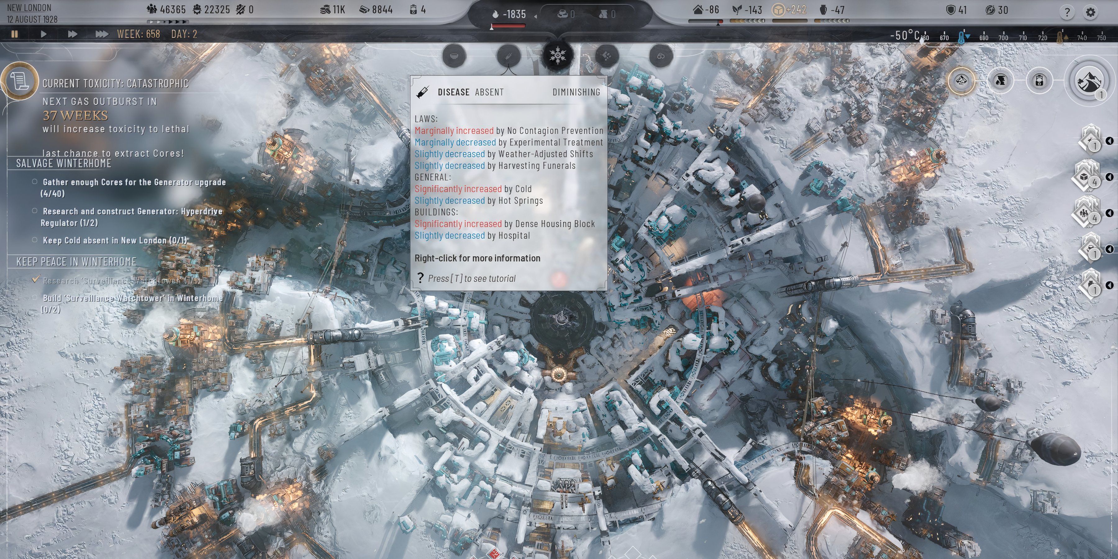 Frostpunk 2 reduces disease