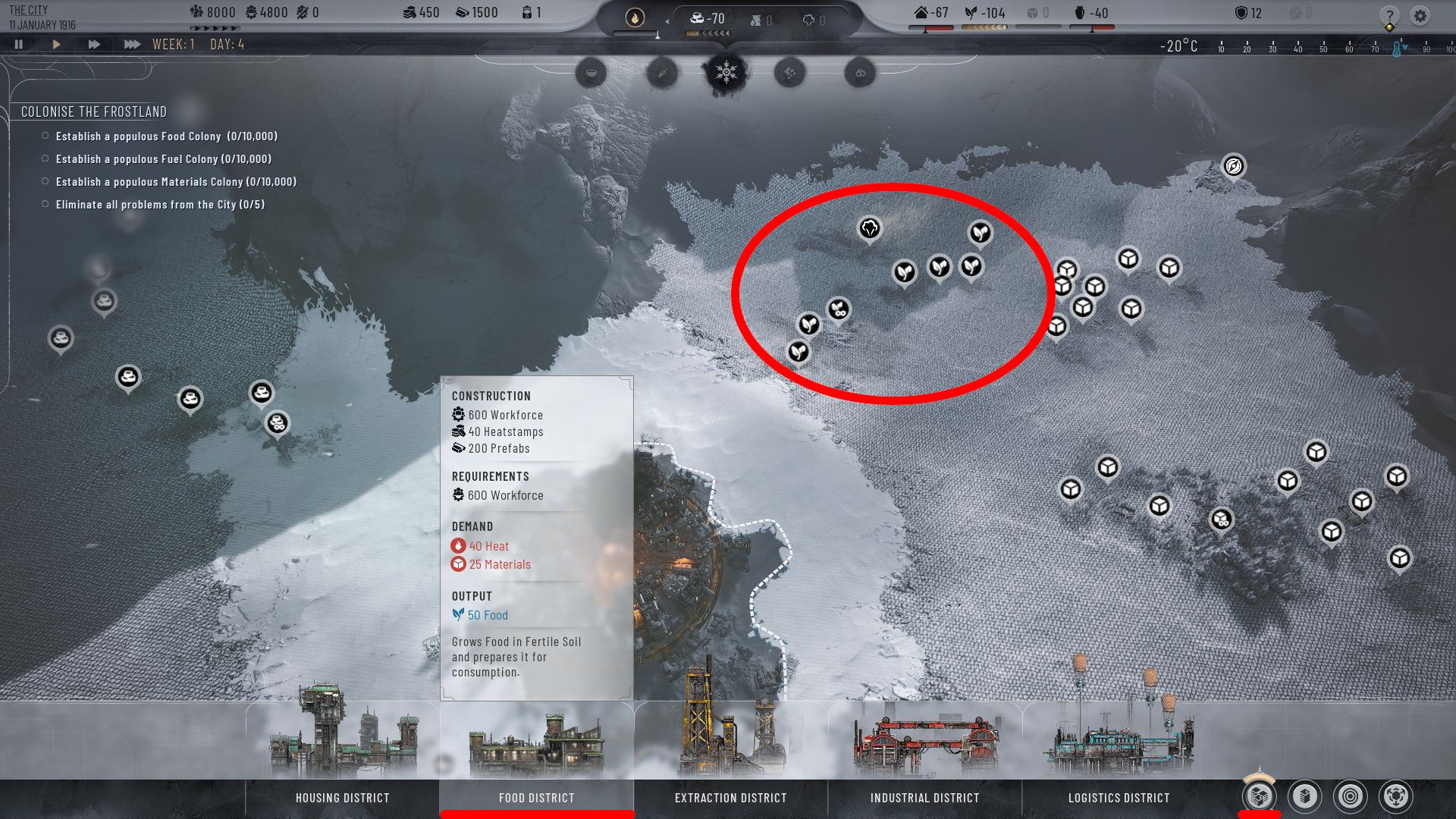 Frostpunk 2: How to Decrease Hunger