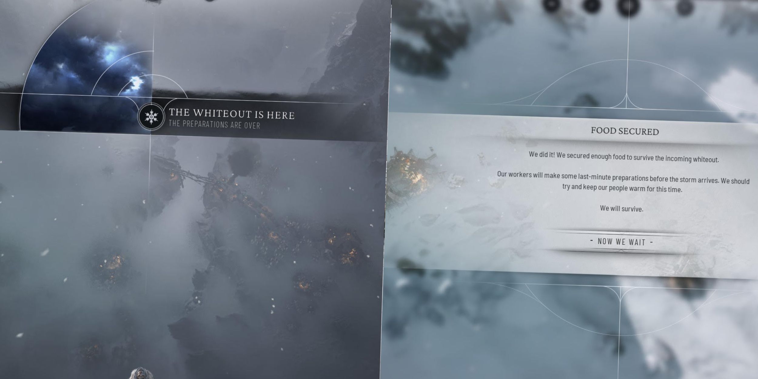 How to Stockpile Food For The Whiteout in Frostpunk 2