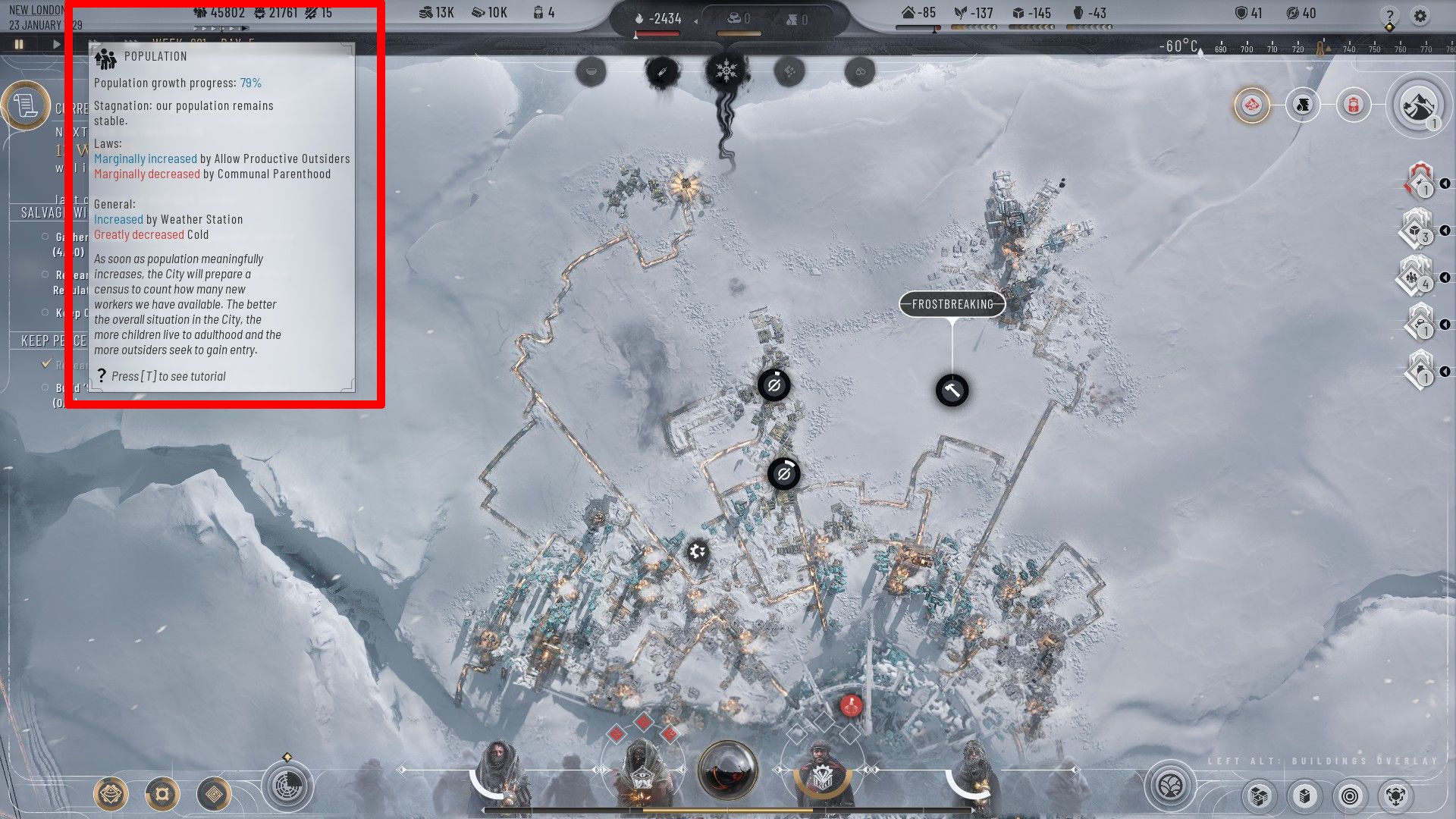 Frostpunk 2: How to Get More Workforce