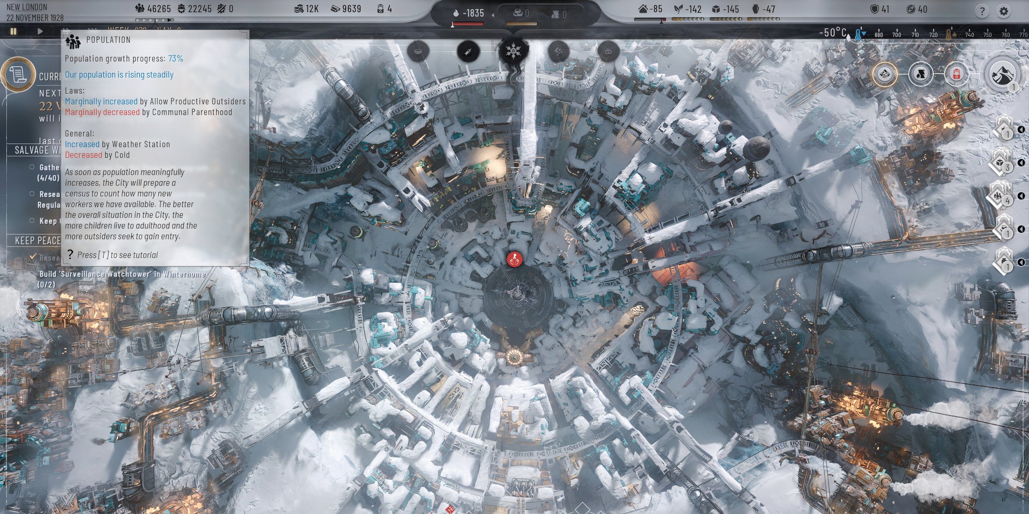 Frostpunk 2: How to Get More Population