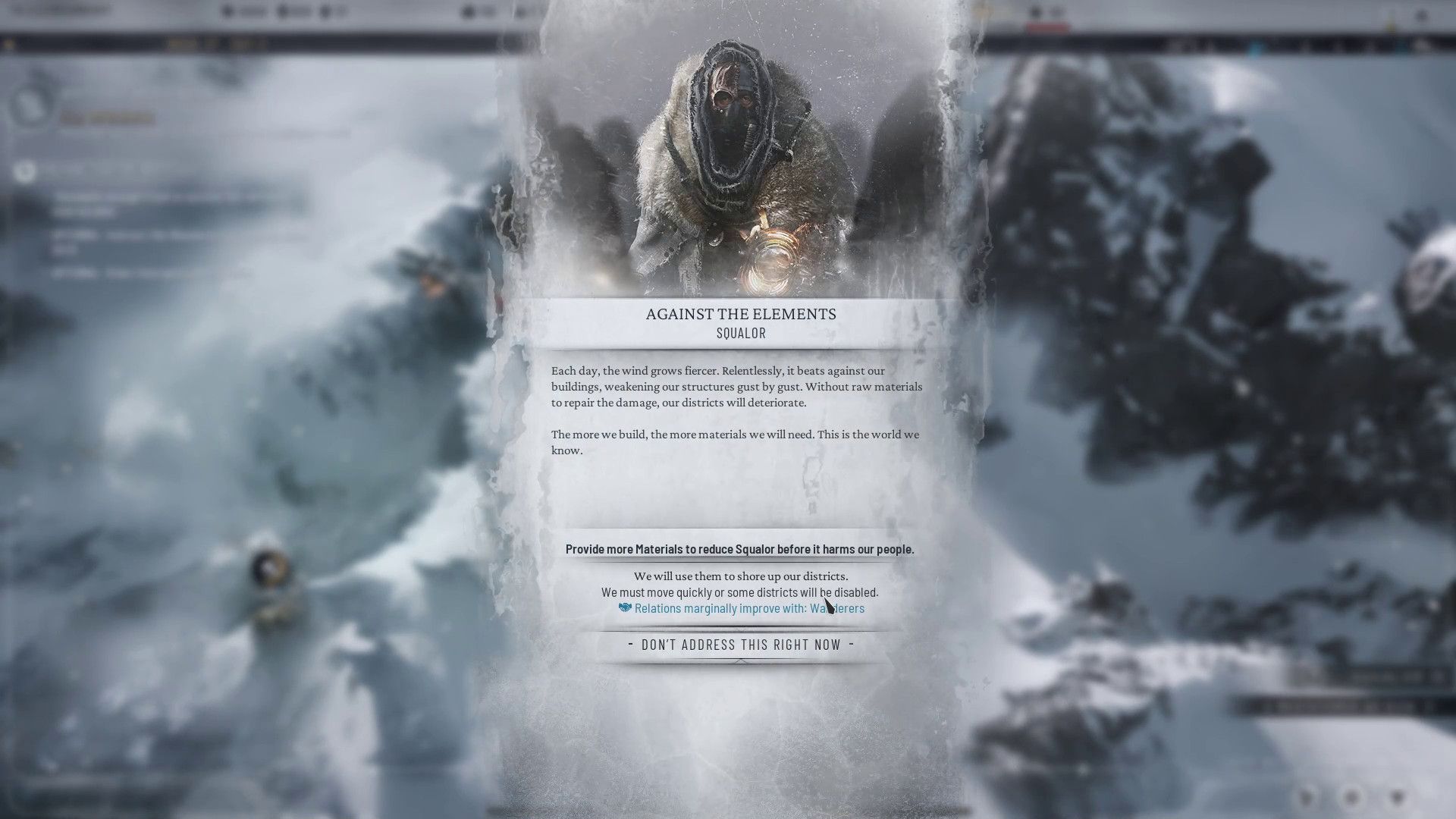 Frostpunk 2: Prologue Walkthrough