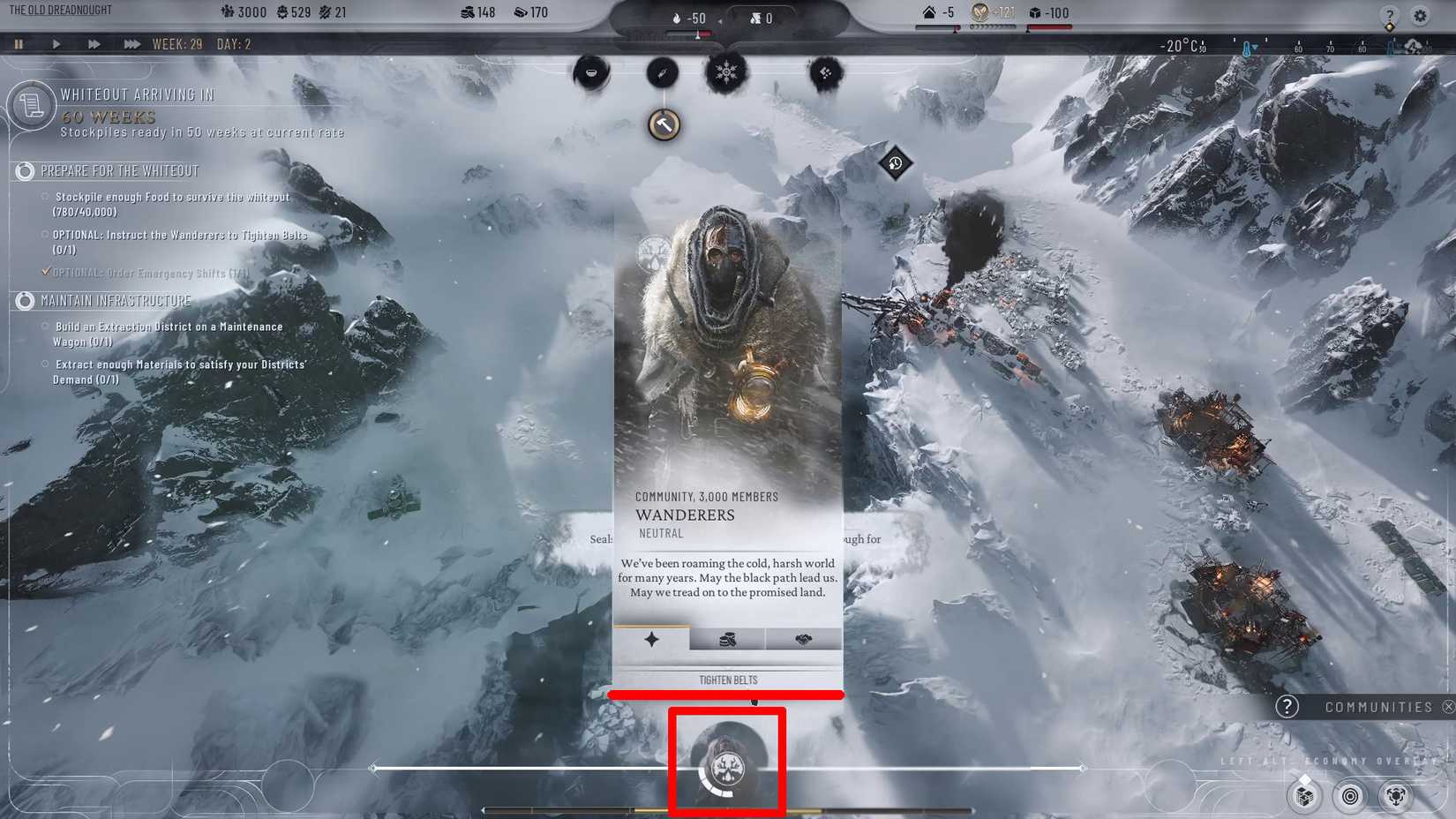 frostpunk 2 prologue walkthrough