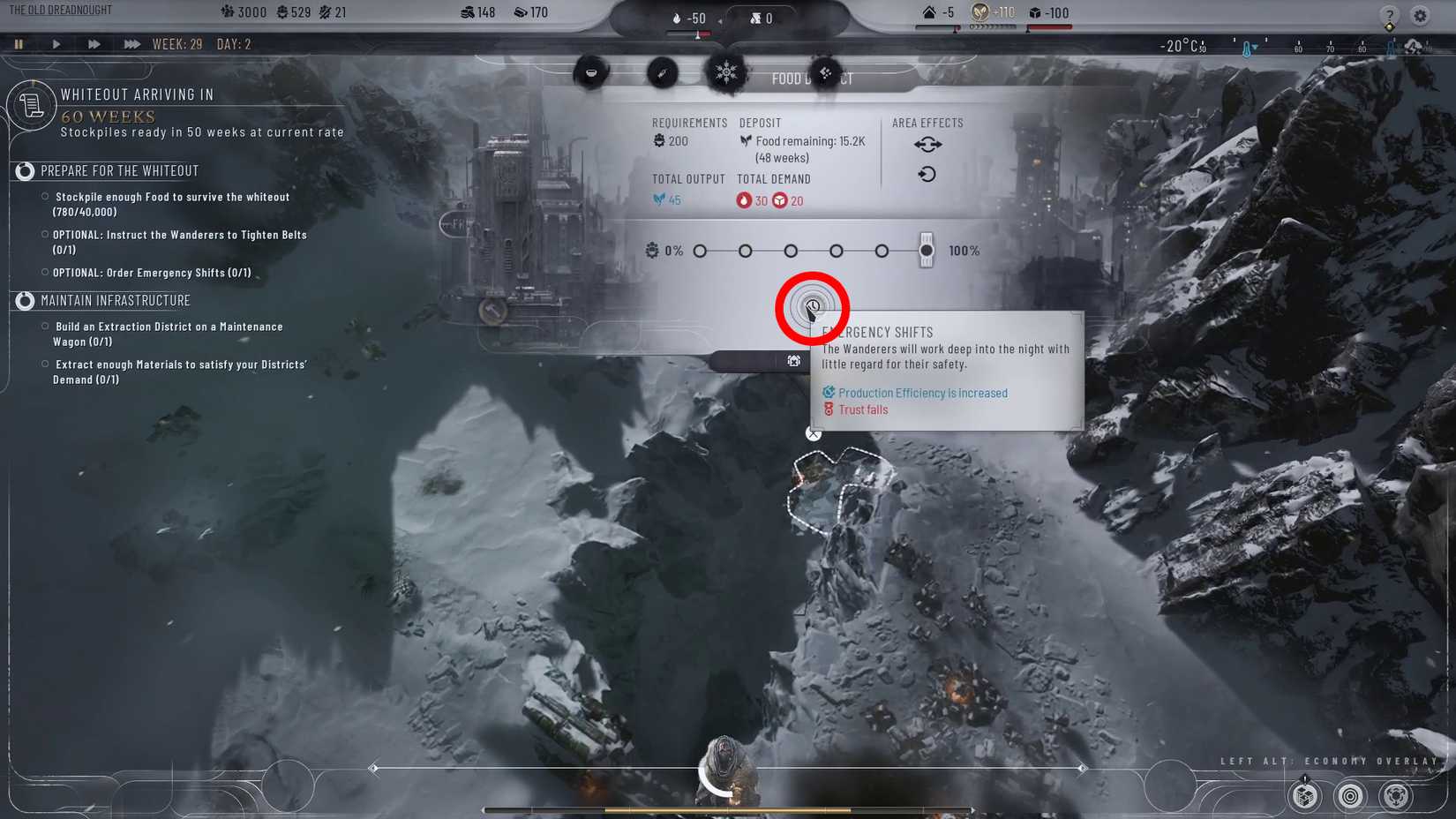 frostpunk 2 prologue walkthrough