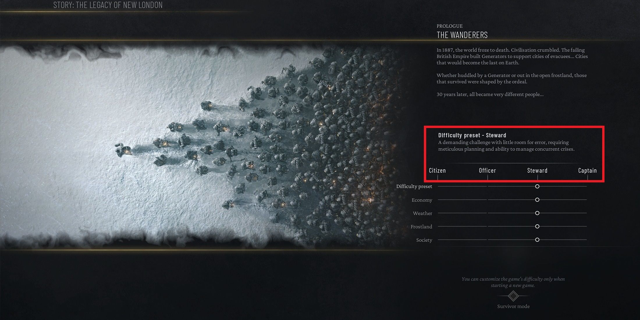 Frostpunk 2: All Difficulty Settings, Explained