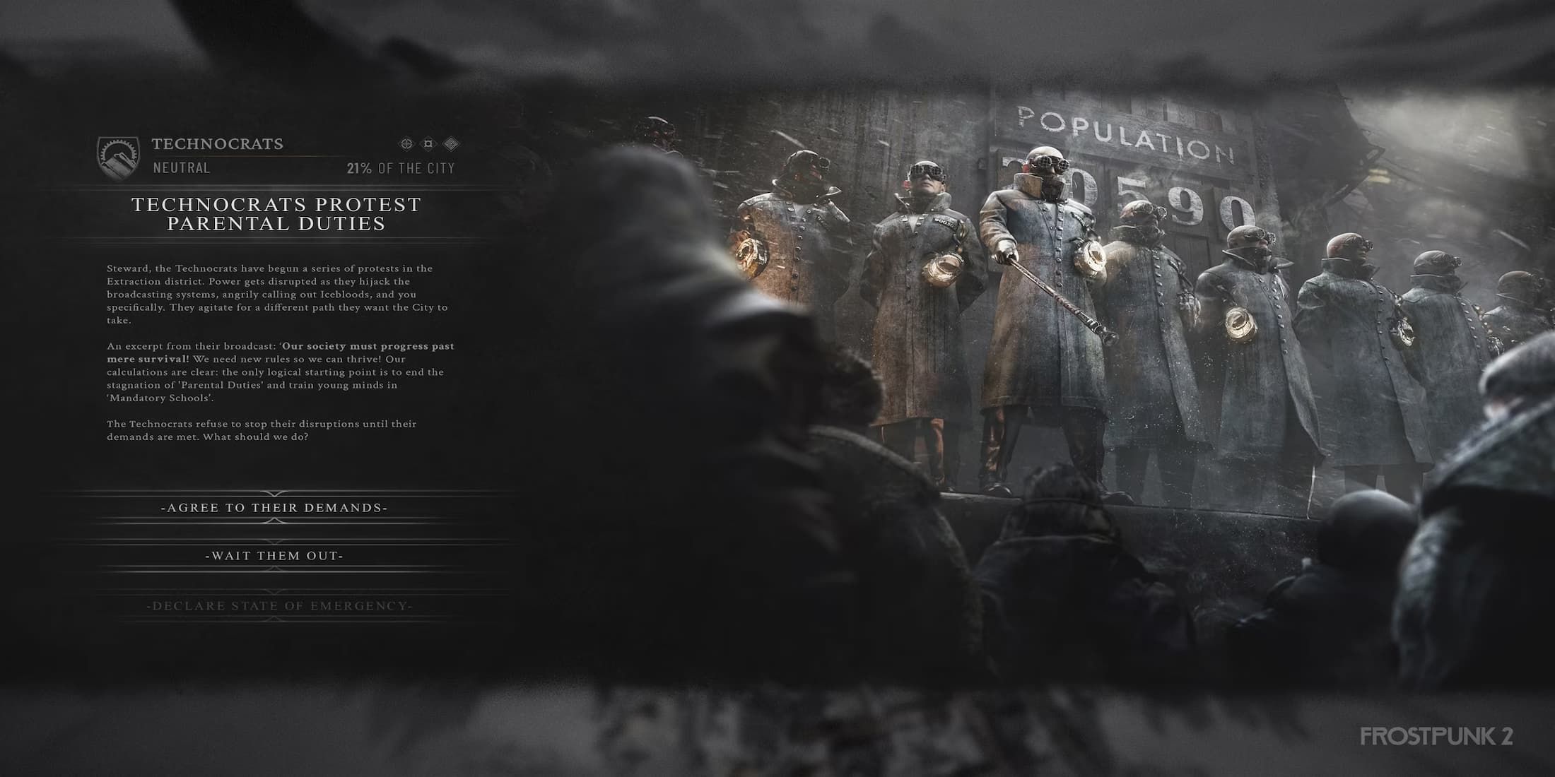 Frostpunk 2: Best Factions To Prioritize In The Early Hours