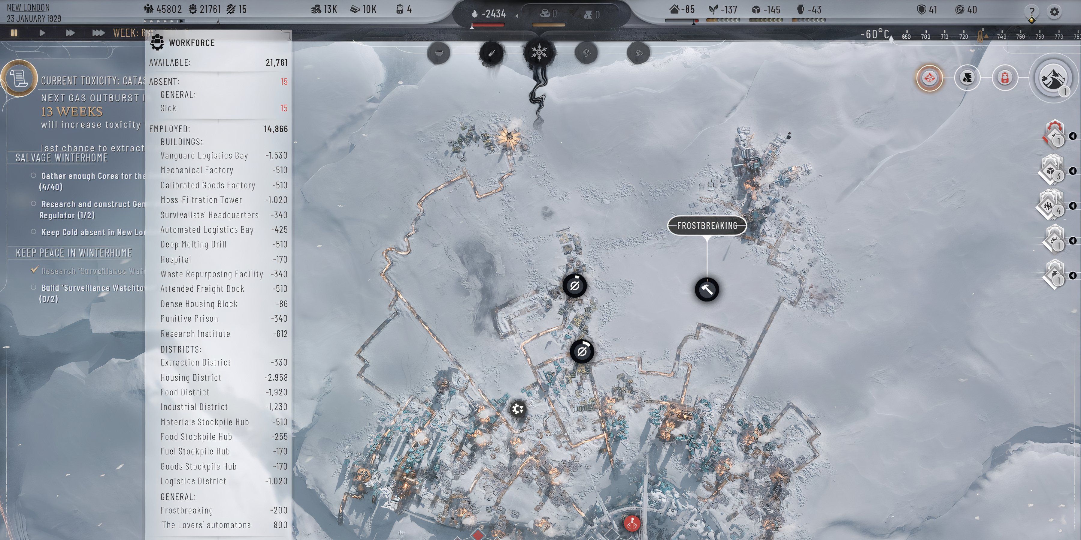 Frostpunk 2: How to Get More Workforce