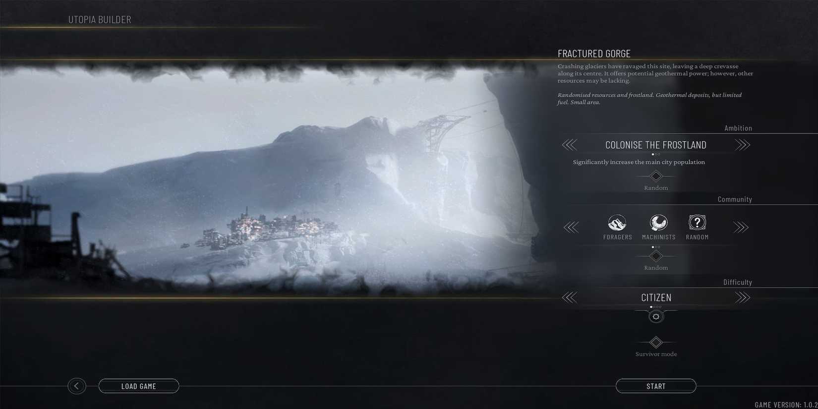 Frostpunk 2 Fractured Gorge