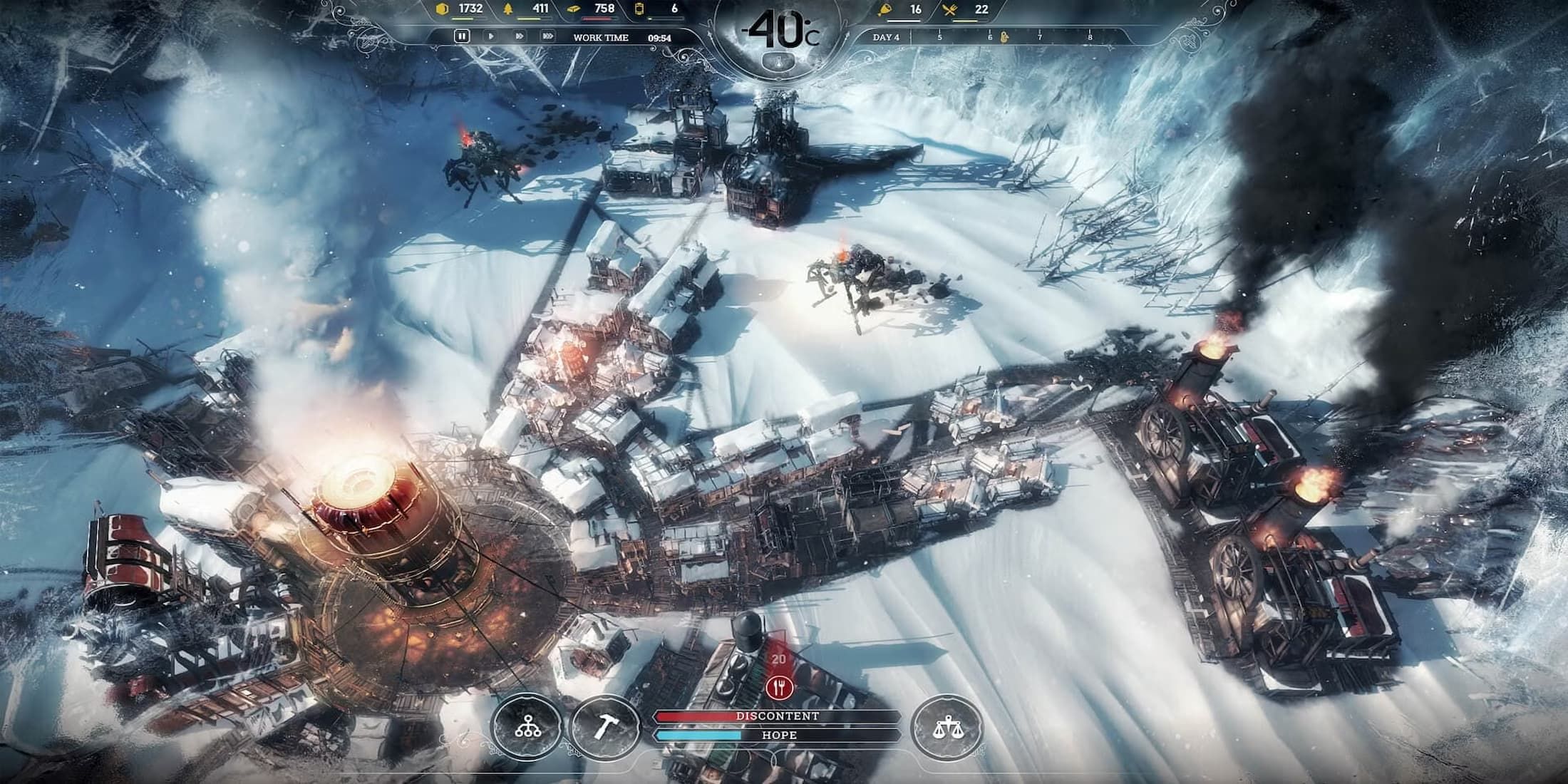 Лучший порядок технической сборки в Frostpunk