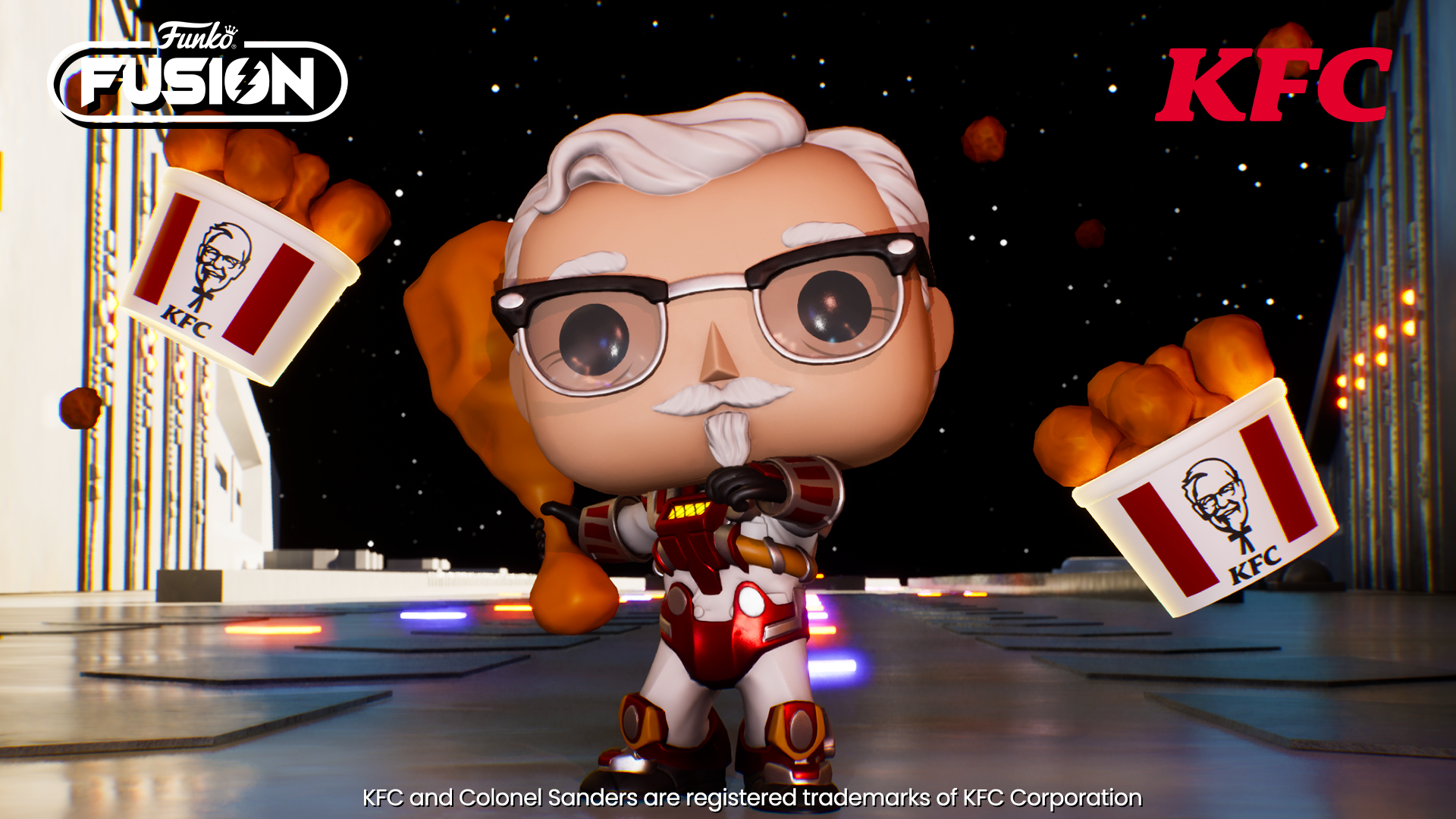 Funko Fusion KFC Mecha Colonel 1