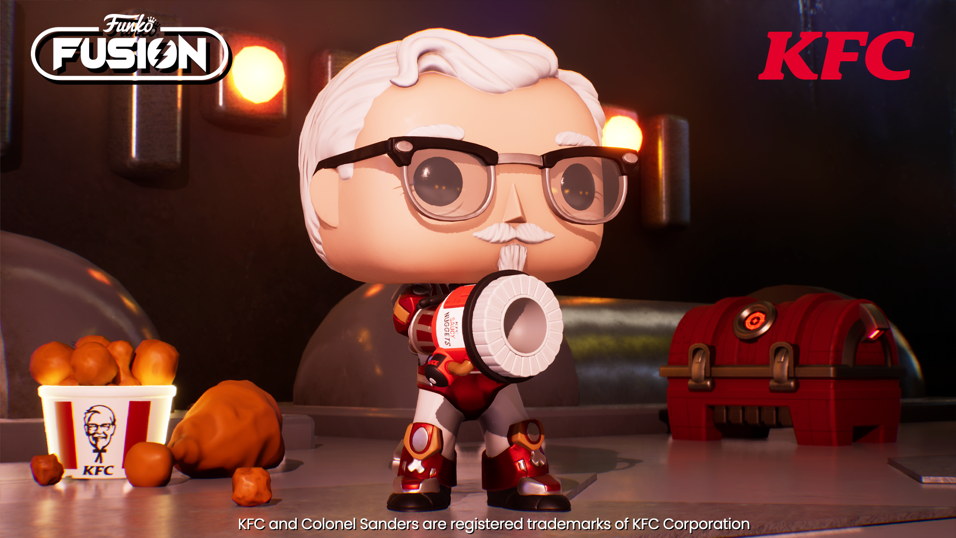 Funko Fusion KFC Mecha Colonel 2