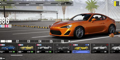 G86 front view CarX Street