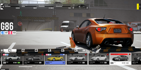 G86 rear view CarX Street