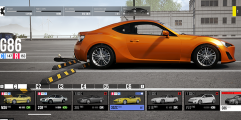 G86 side view CarX Street