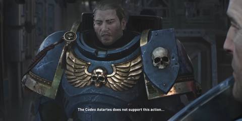 Gadriel talking about the codex astartes