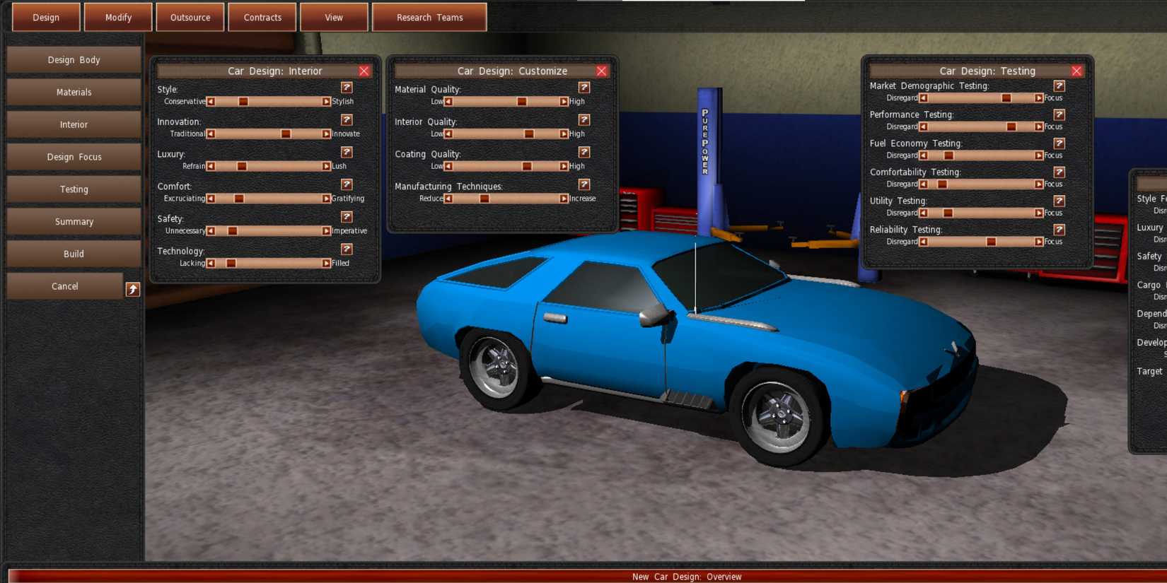 GearCity automobile dealership business economic simulator
