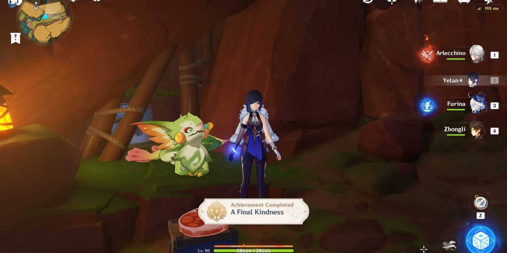 Genshin impact- A Final kindess achievement