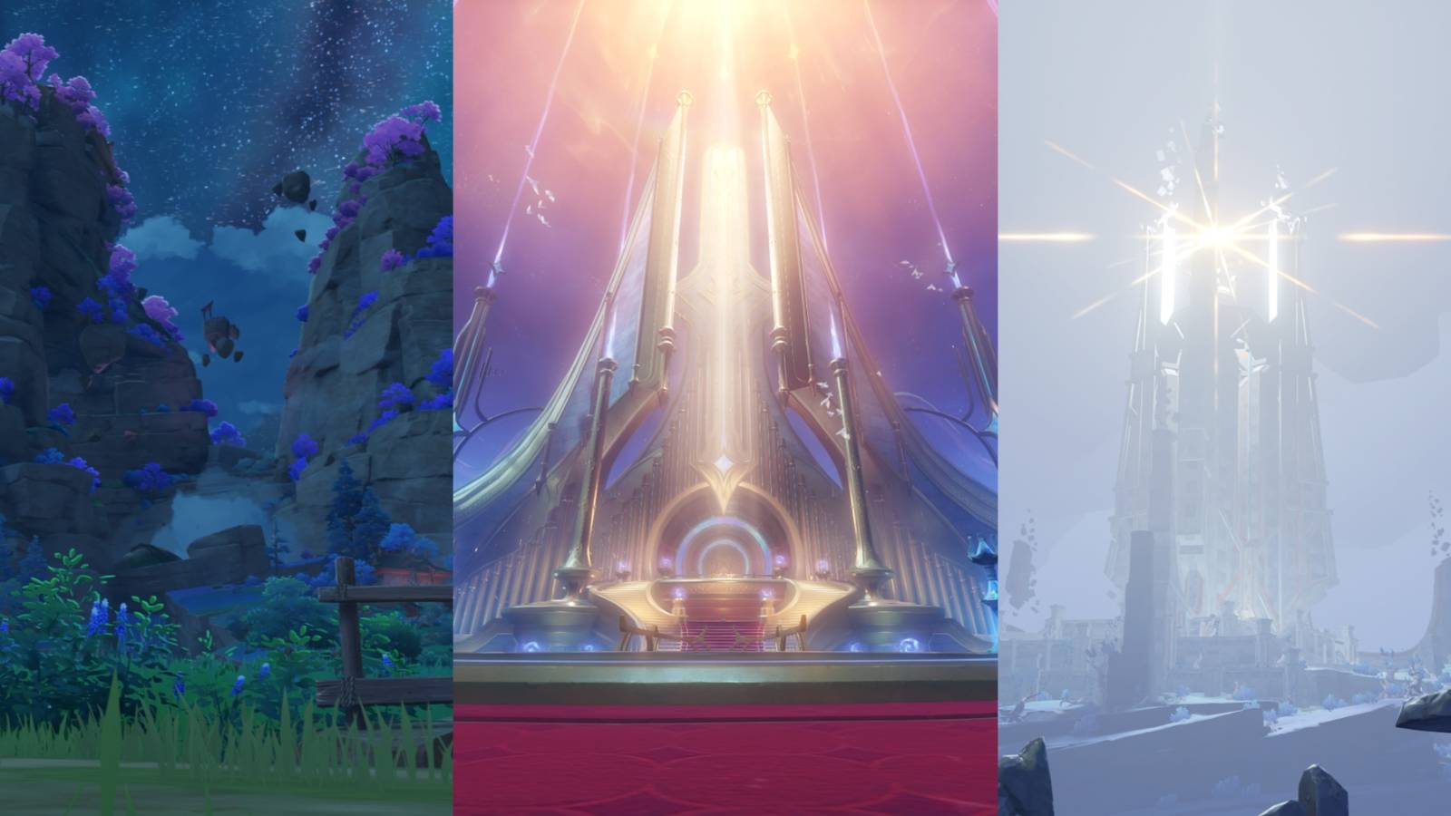 Genshin Impact Best Areas, ranked