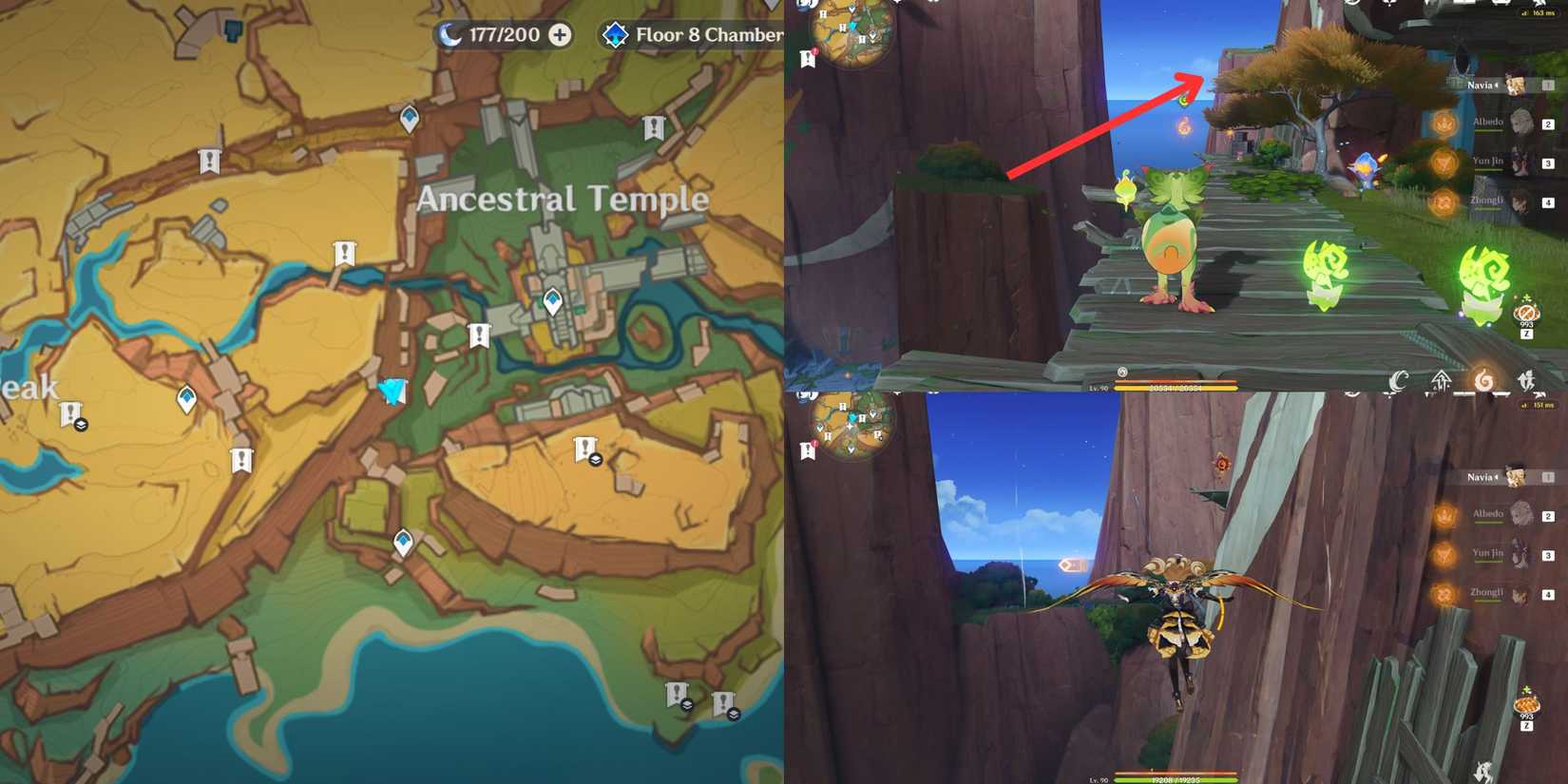 Genshin Impact- Coatepec Mountain Pyroculus Location 16